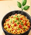 A bowl of vegetable Maggi